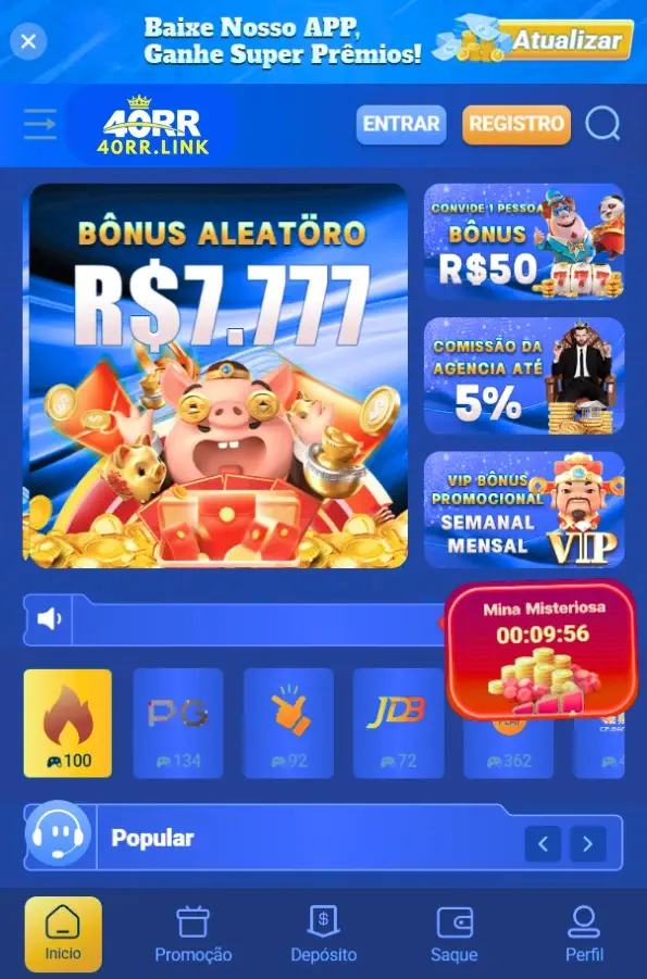 baixe o aplicativo 40rr e jogue jogos de cassino